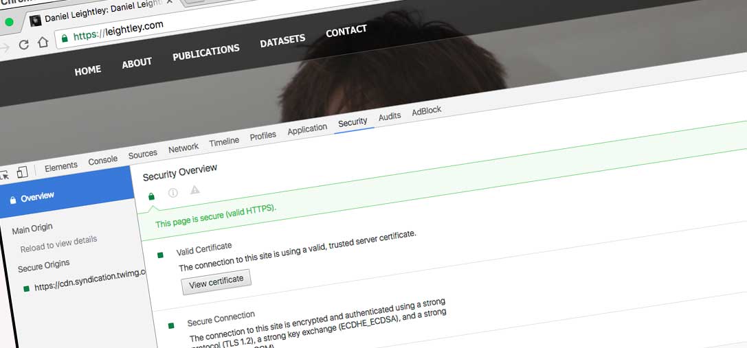 Academics should care about data security on the web