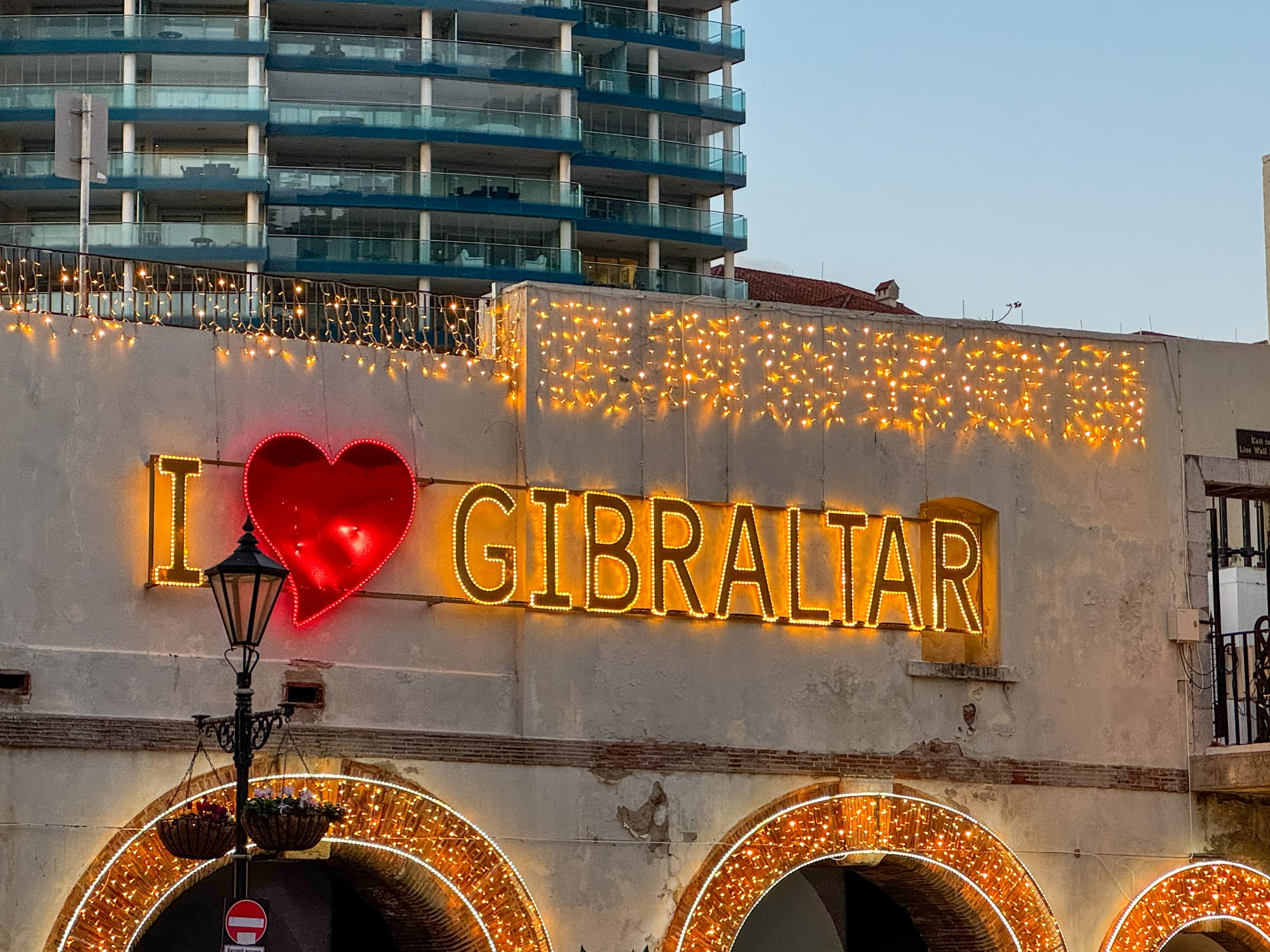 City Centre Sign - I Love Gibraltar.